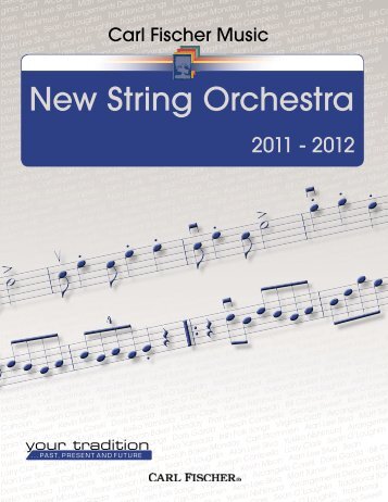 New String Orchestra - Carl Fischer