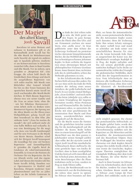 Magazin 1 / 2004 - Styriarte