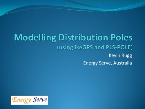 Modeling Distribution Poles - Power Line Systems