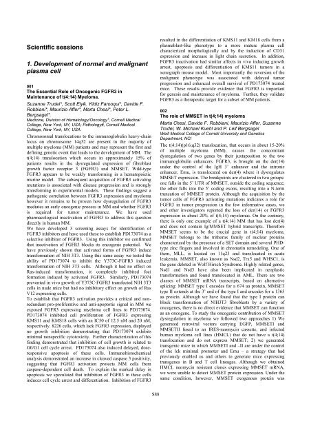 Haematologica 2003 - Supplements