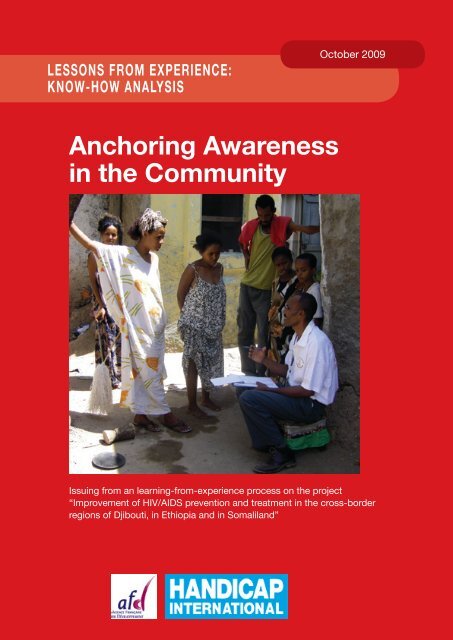 Anchoring Awareness in the Community - Handicap International