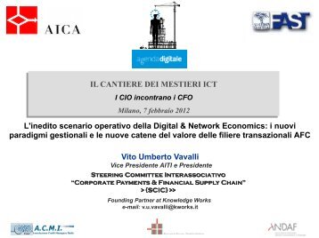 Presentazione Vito Umberto Vavalli - Aica