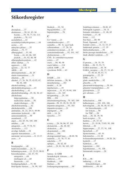 RUSMIDLERNES BIOLOGI - Sundhedsstyrelsen