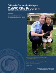 CalWORKs Program - California Community Colleges - California ...