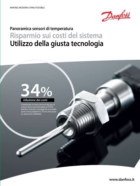 Guida alla scelta - Sonde di temperatura - Roffia