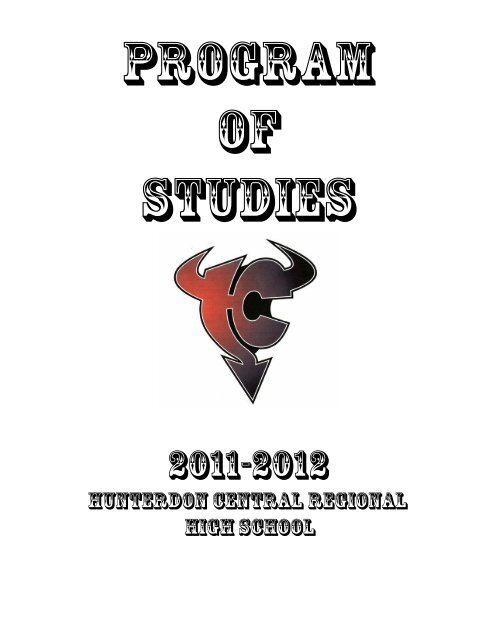 Program of Studies - Hunterdon Central Regional High School