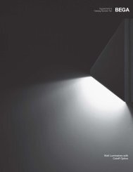 Wall Luminaires with Cutoff Optics - Bega