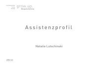 Natalie Lutschinski - Grow.up. Managementberatung GmbH