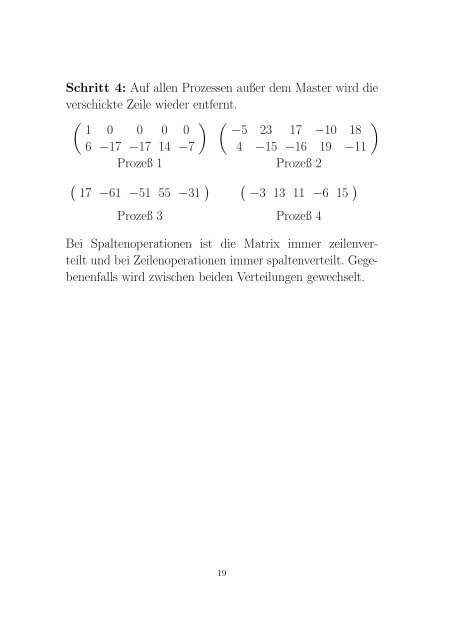 Algorithmen zur Berechnung der Smith-Normalform und deren ...