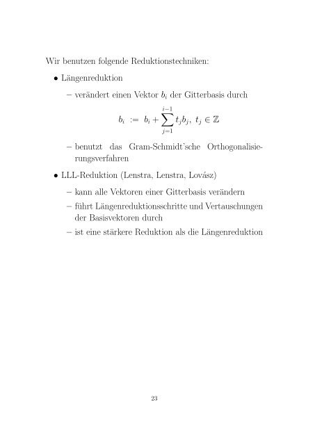 Algorithmen zur Berechnung der Smith-Normalform und deren ...