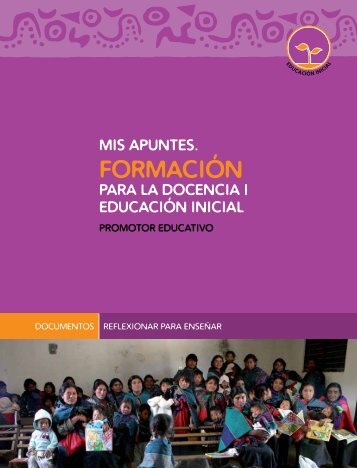 Mis Apuntes. FormaciÃ³n para la docencia I ... - conafe.edu.mx