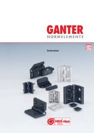 Scharniere -Aktuell - Ganter Griff