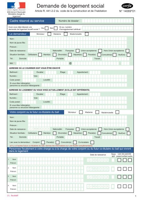 Formulaire Cerfa Final Indd Habitat