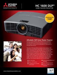 HC 1600 DLP - Projector Reviews