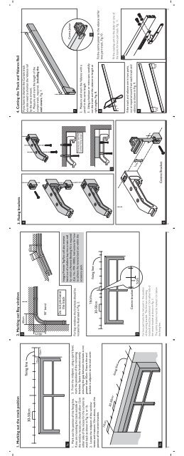 Premier Top Two Fitting Instructions - Curtain Poles