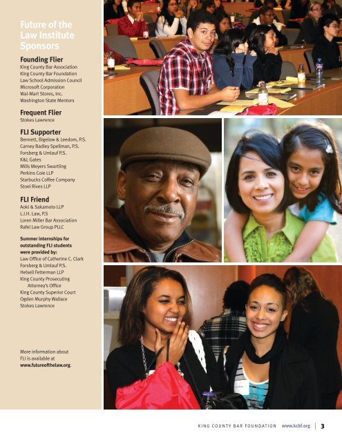 Download 2010-2011 Foundation Annual Report (PDF) - Kcbf.org
