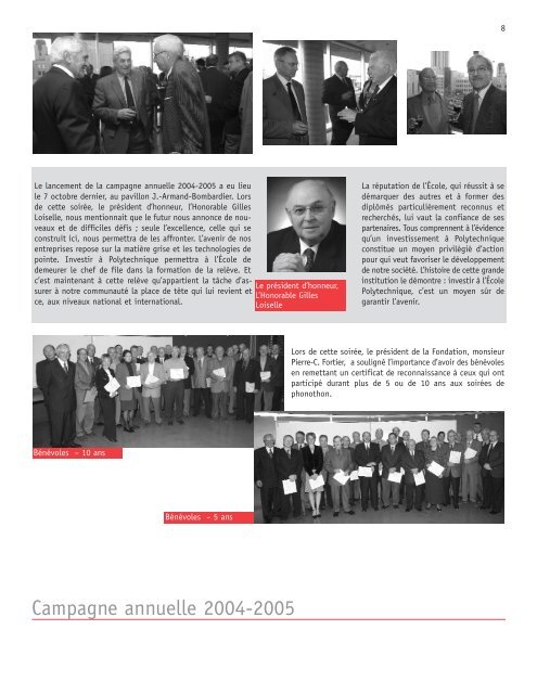 FP page rapport 04 - Fondation de Polytechnique - Ãcole ...