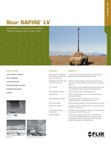 Star SAFIRE LV - LTR 06012010.indd - FLIR.com - FLIR Systems