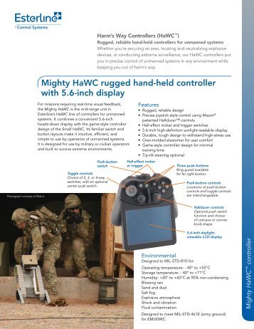 Mighty HaWC controller - Esterline