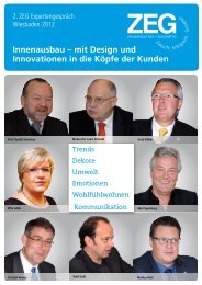 Innenausbau â€“ mit Design und Innovationen in die KÃ¶pfe der Kunden