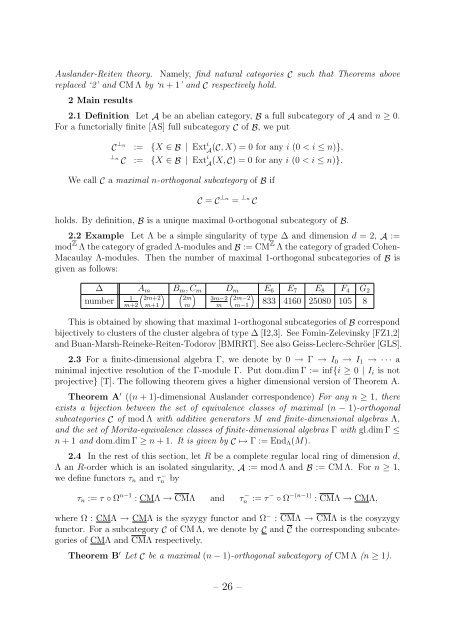 HIGHER DIMENSIONAL AUSLANDER-REITEN THEORY ON ...