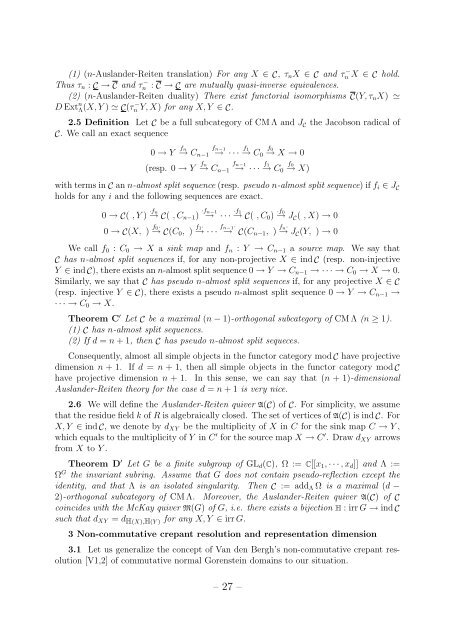 HIGHER DIMENSIONAL AUSLANDER-REITEN THEORY ON ...