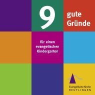 9 gute GrÃƒÂ¼nde fÃƒÂ¼r einen evangelischen Kindergarten