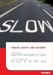 Health, Safety and Security - Aramex.org