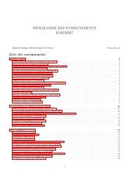 Le syllabus - Enseeiht