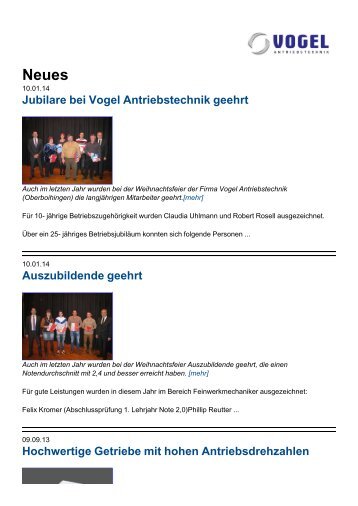 Print - Vogel Antriebstechnik