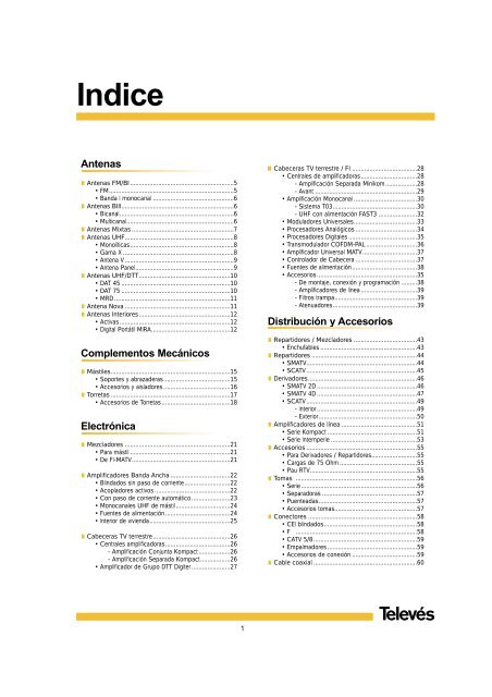 Catalogo Televes.pdf - Ariston