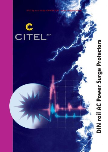 DIN rail A C Power Surge Protectors - ATUT Sp. z o.o. - Lublin