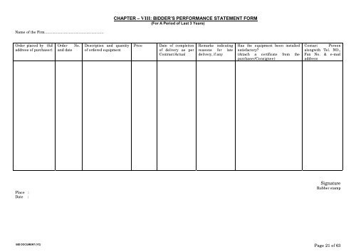 pdf tender document information - CCMB