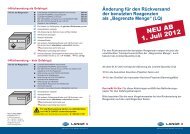 Tipps zur Verpackung erhalten Sie hier. - Hach-Lange