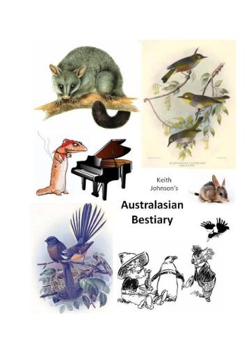 Keith Johnson's Australasian Bestiary