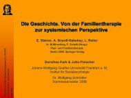 Von der Familientherapie zur systemischen Perspektive - Wolfgang ...