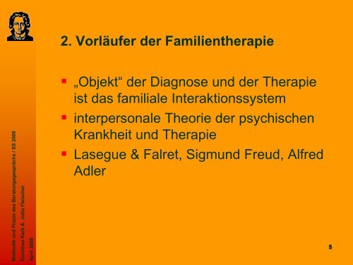 Von der Familientherapie zur systemischen Perspektive - Wolfgang ...