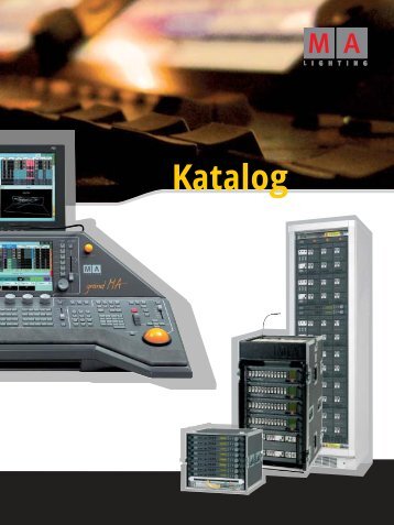 MA Lighting Katalog - AudioMaster