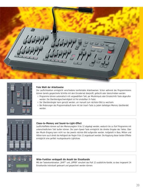 MA Lighting Katalog - AudioMaster