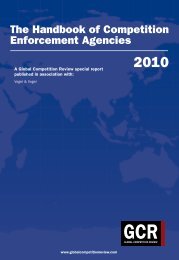 The Handbook of Competition Enforcement Agencies