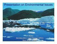 Presentation on Environmental Issues - Delhi