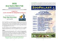 Der Dackelfreund - Nr. 3/2010 - Teckelklub Wiesbaden/ Mainz