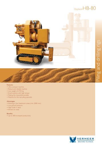 Piling and drilling rigs - AGD Equipment