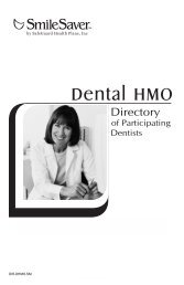 Dental HMO - Dental Alternatives Insurance Services Inc