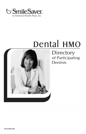 Dental HMO - Dental Alternatives Insurance Services Inc