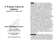 A Woman Taken In Adultery - Bibleteacher.org