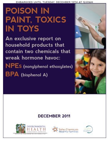 POISON IN PAINT, TOXICS IN TOYS An exclusive ... - HealthyStuff.org