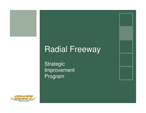 Radial Freeway - the GDOT