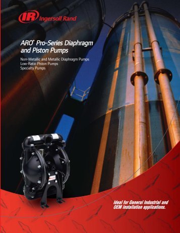 AROÂ® Pro-Series Diaphragm and Piston Pumps
