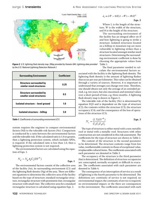 2011 EMC Directory & Design Guide - Interference Technology